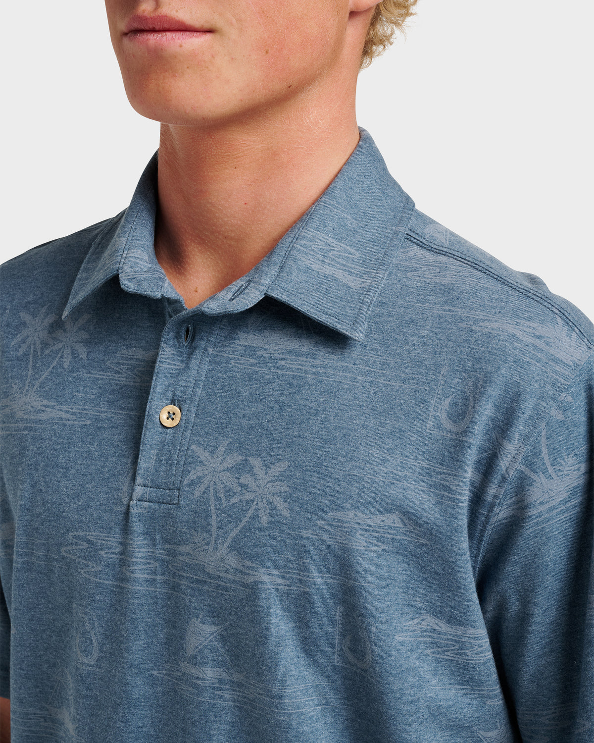 Waterman-Island-Daze-Polo-Real-Teal-Heather-4