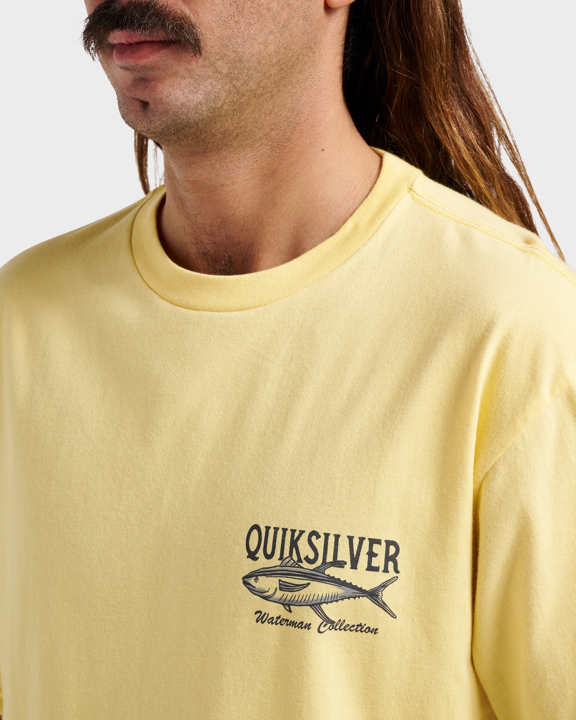 Waterman Deep Waters Classic T-shirt - Dusky Citron | Quiksilver