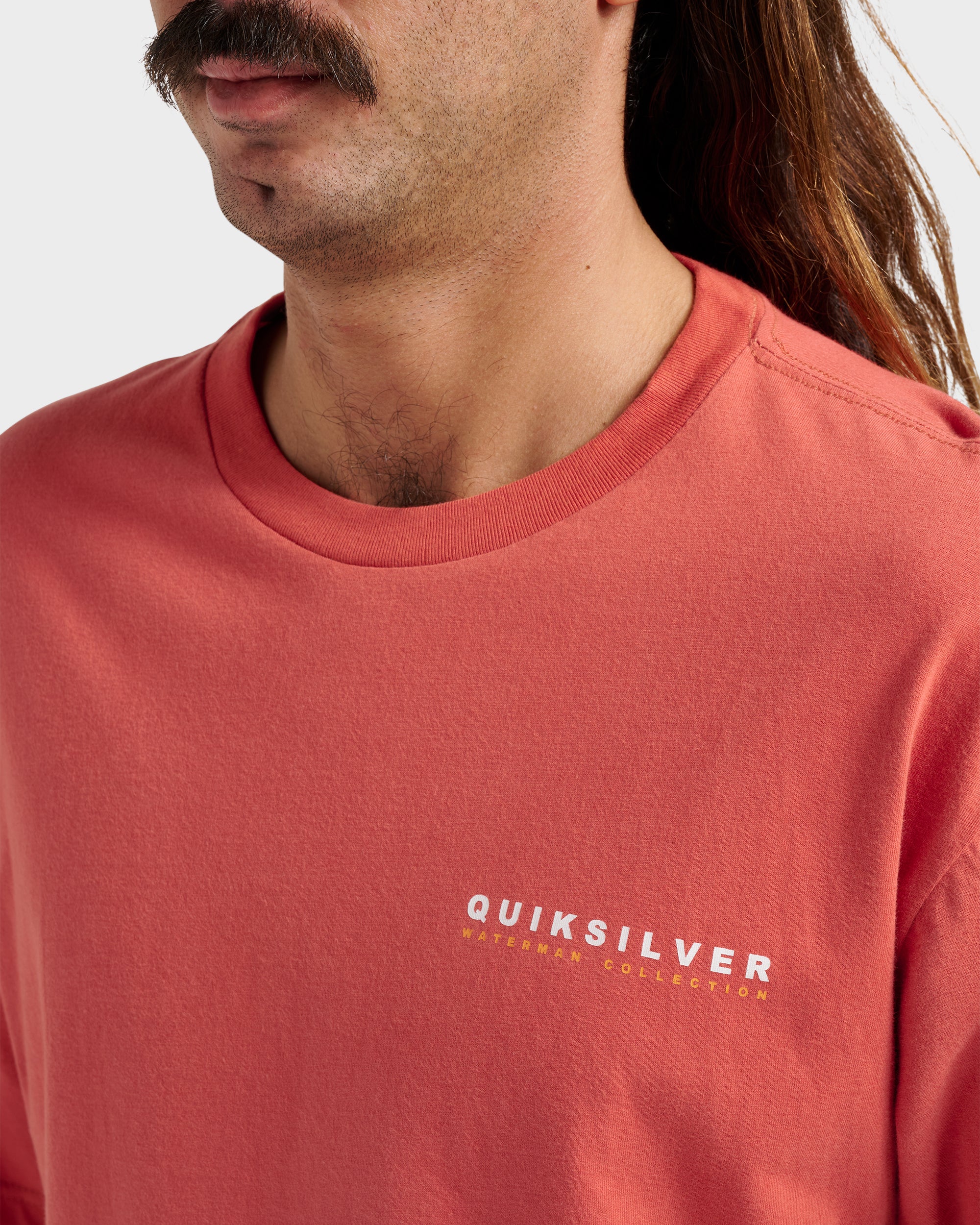 Waterman Trail Blazing Classic T-shirt - Hot Sauce | Quiksilver