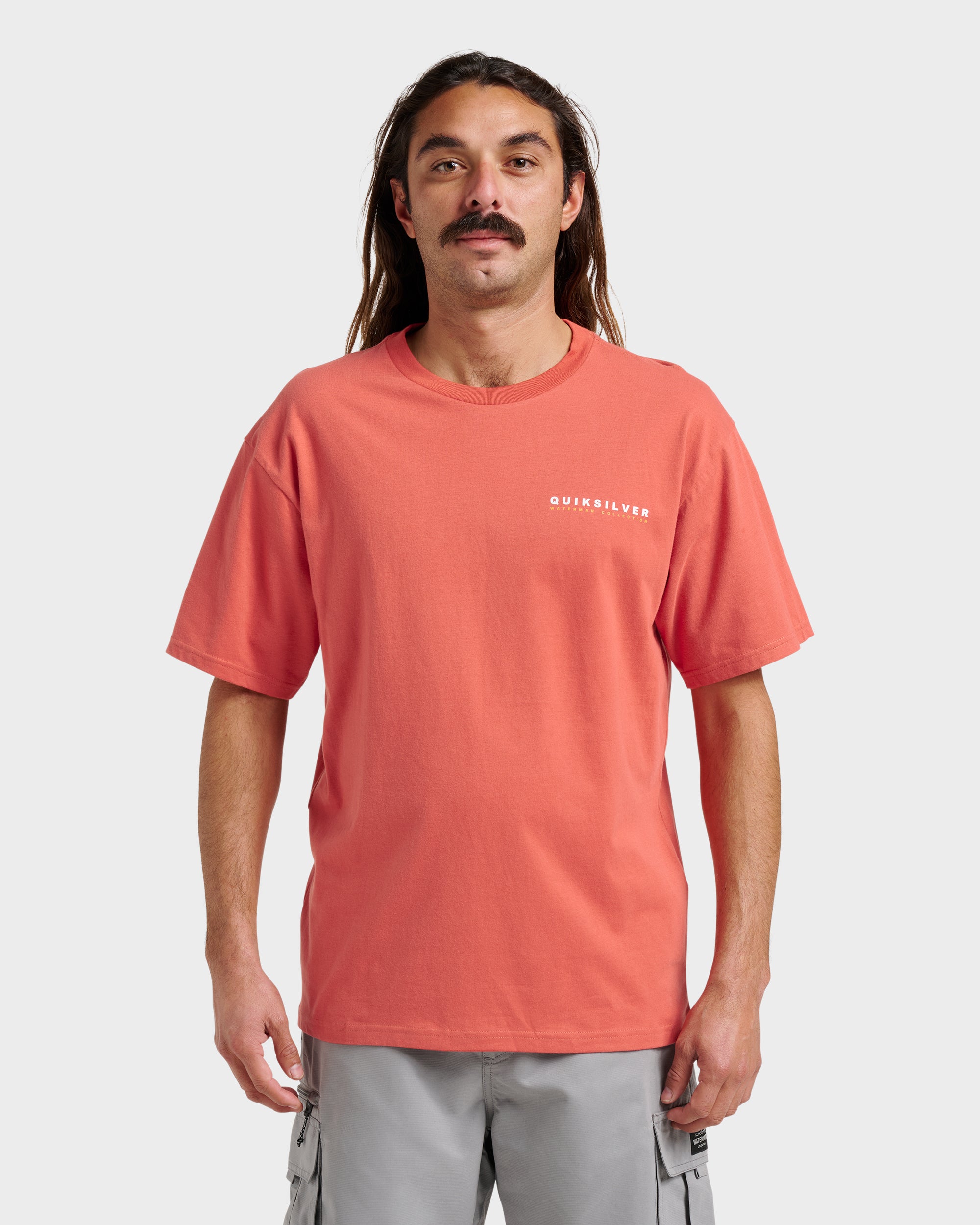 Waterman Trail Blazing Classic T-shirt - Hot Sauce | Quiksilver