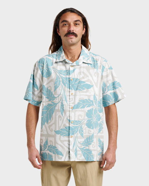 Waterman Beach Shack Shirt - White | Quiksilver