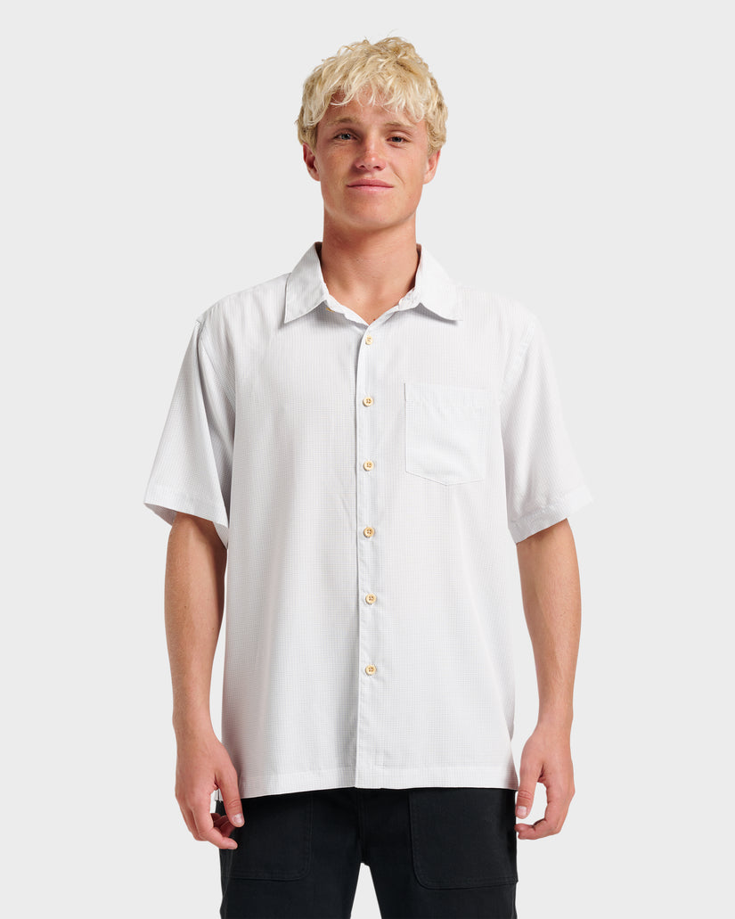 Waterman Check Out Shirt - White Waterman Check Out Shirt - White
