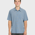 Chaser Short Sleeve Woven Shirt - Blue Shadow