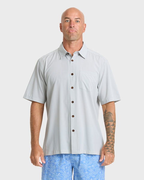 Mens Chaser SS Short Sleeve Woven Shirt (High Rise) - Mens Chaser