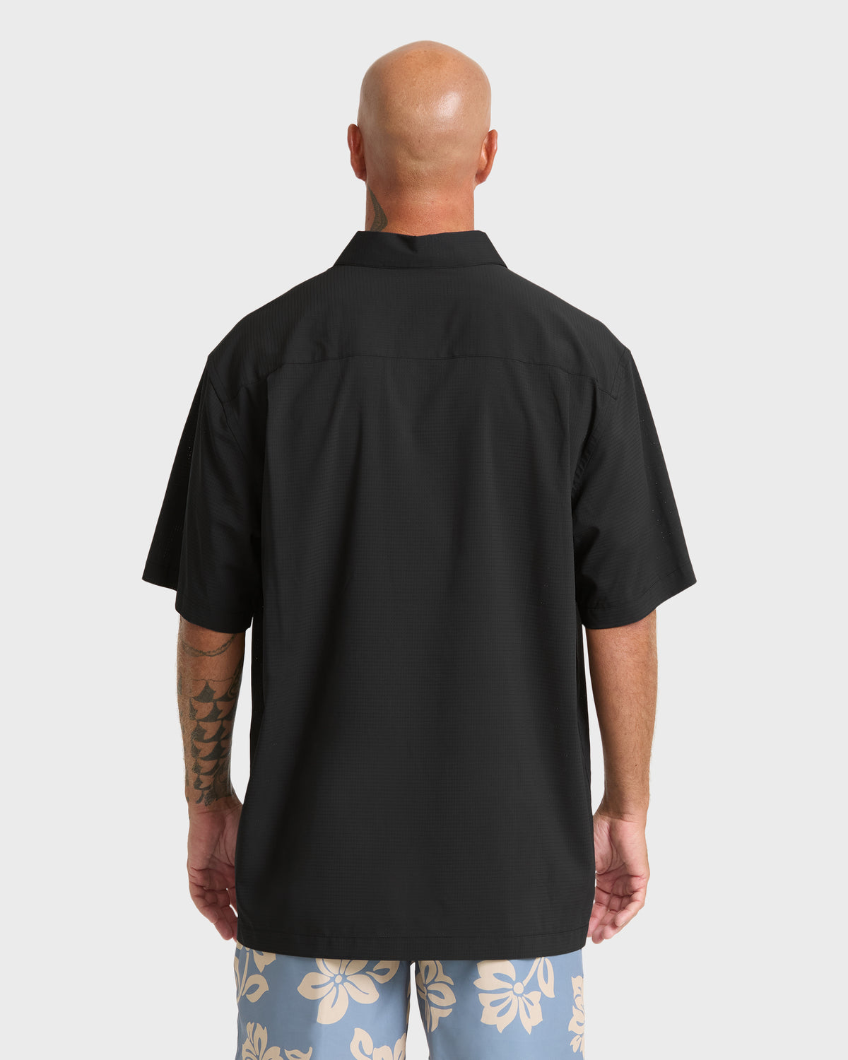 Chaser-Short-Sleeve-Woven-Shirt-Phantom-2