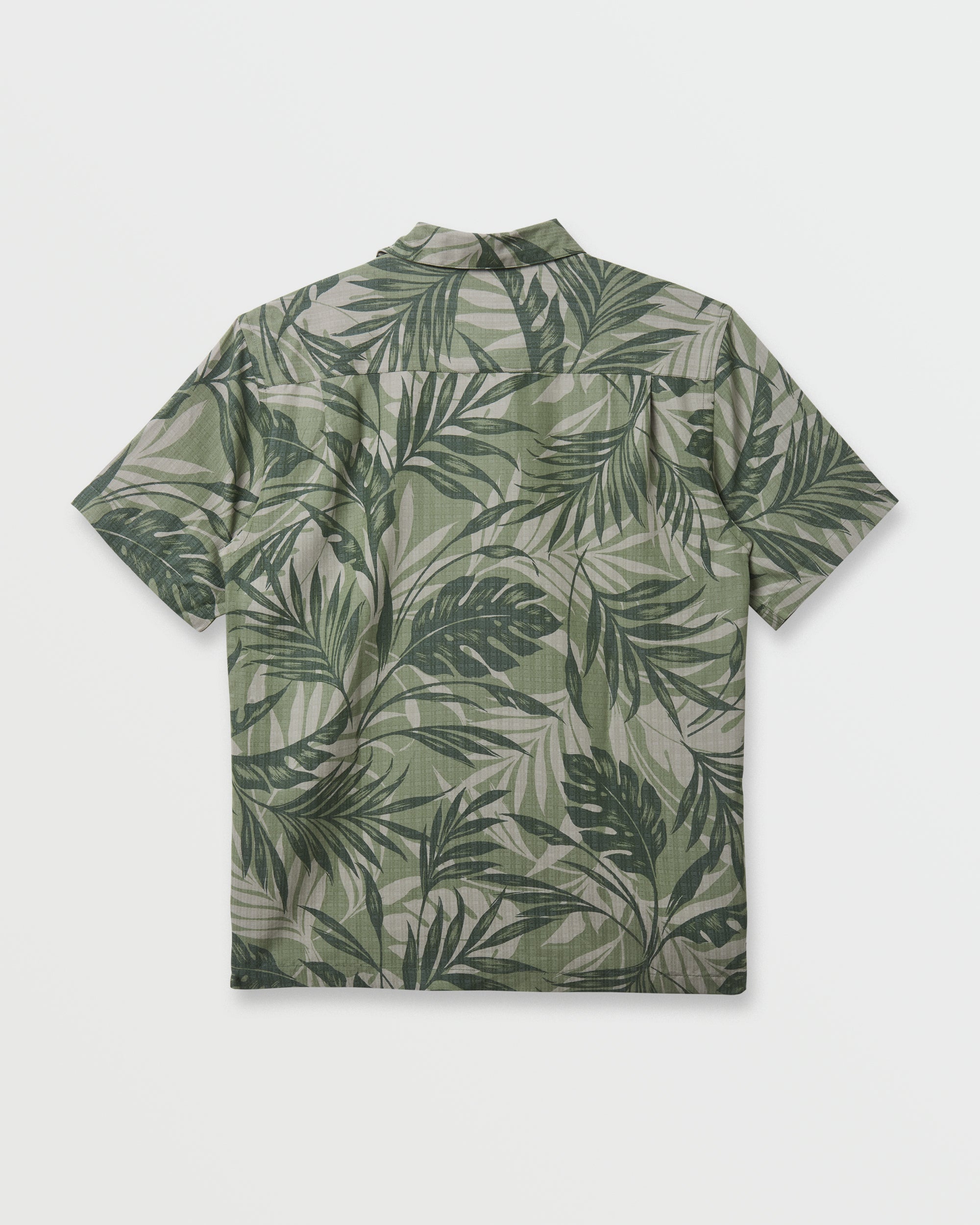 Waterman Botanical Short Sleeve Shirt - Dark Green | Quiksilver