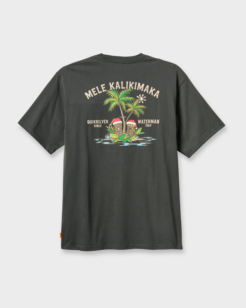 Waterman-Tiki-Holiday-Classic-T-shirt-Phantom-6