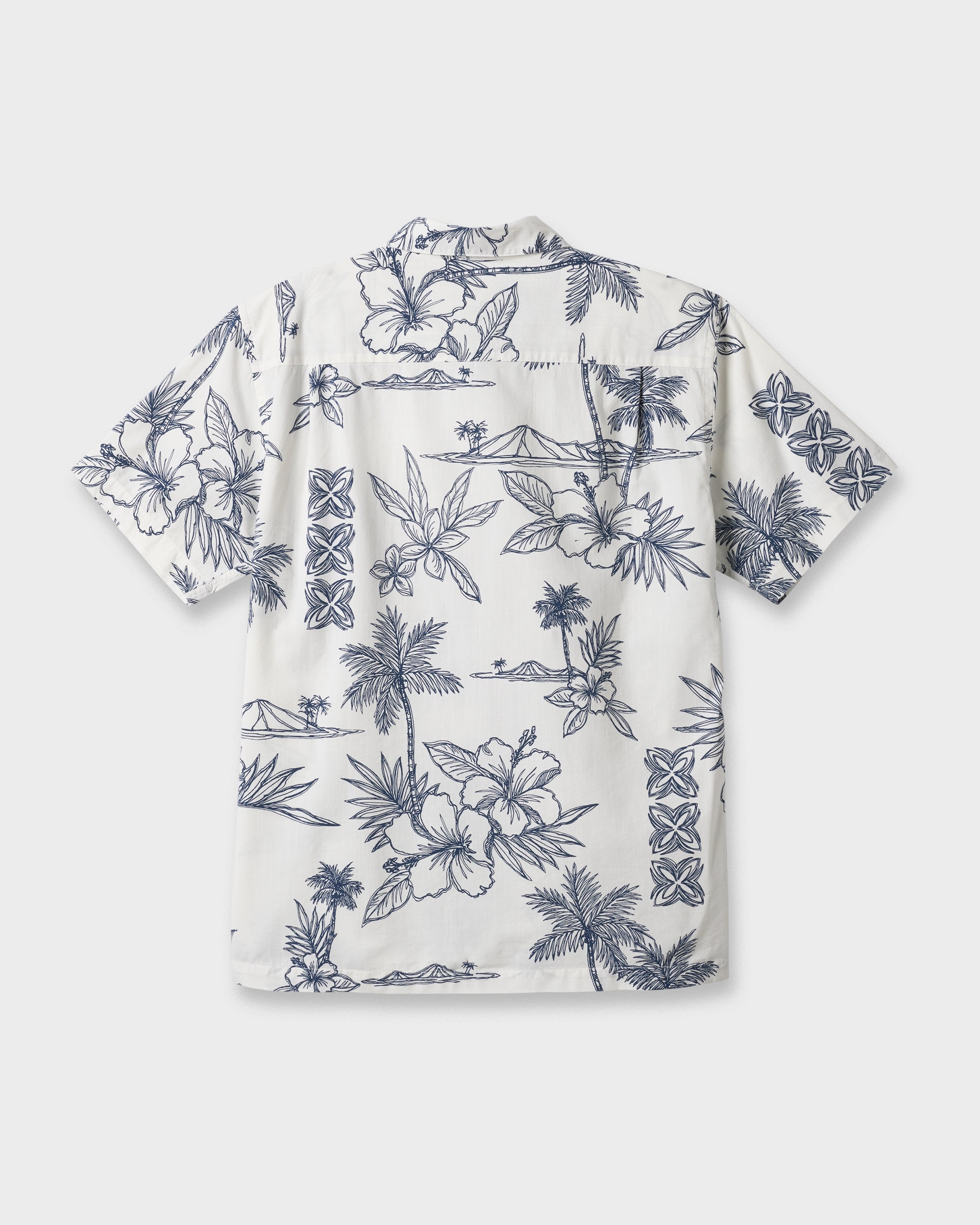 Waterman Scenic Drive Shirt - White | Quiksilver