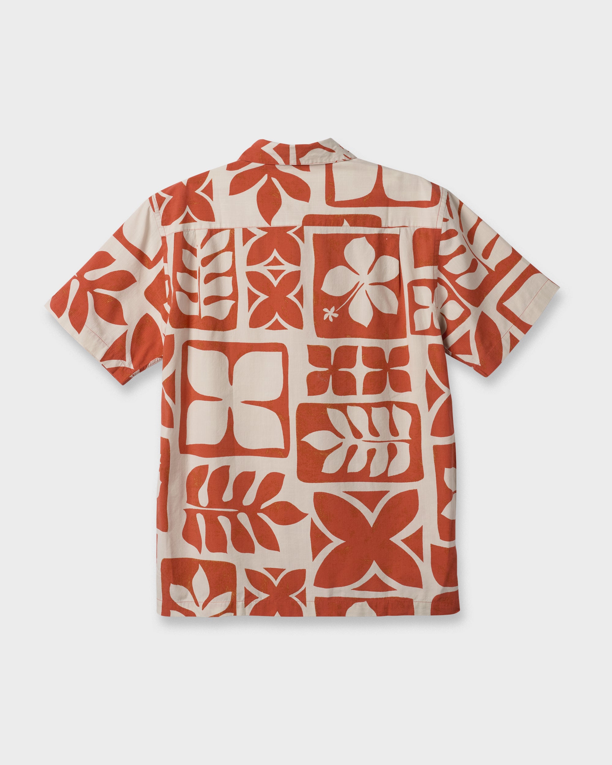 Waterman Tiki Island Shirt - Hot Sauce | Quiksilver