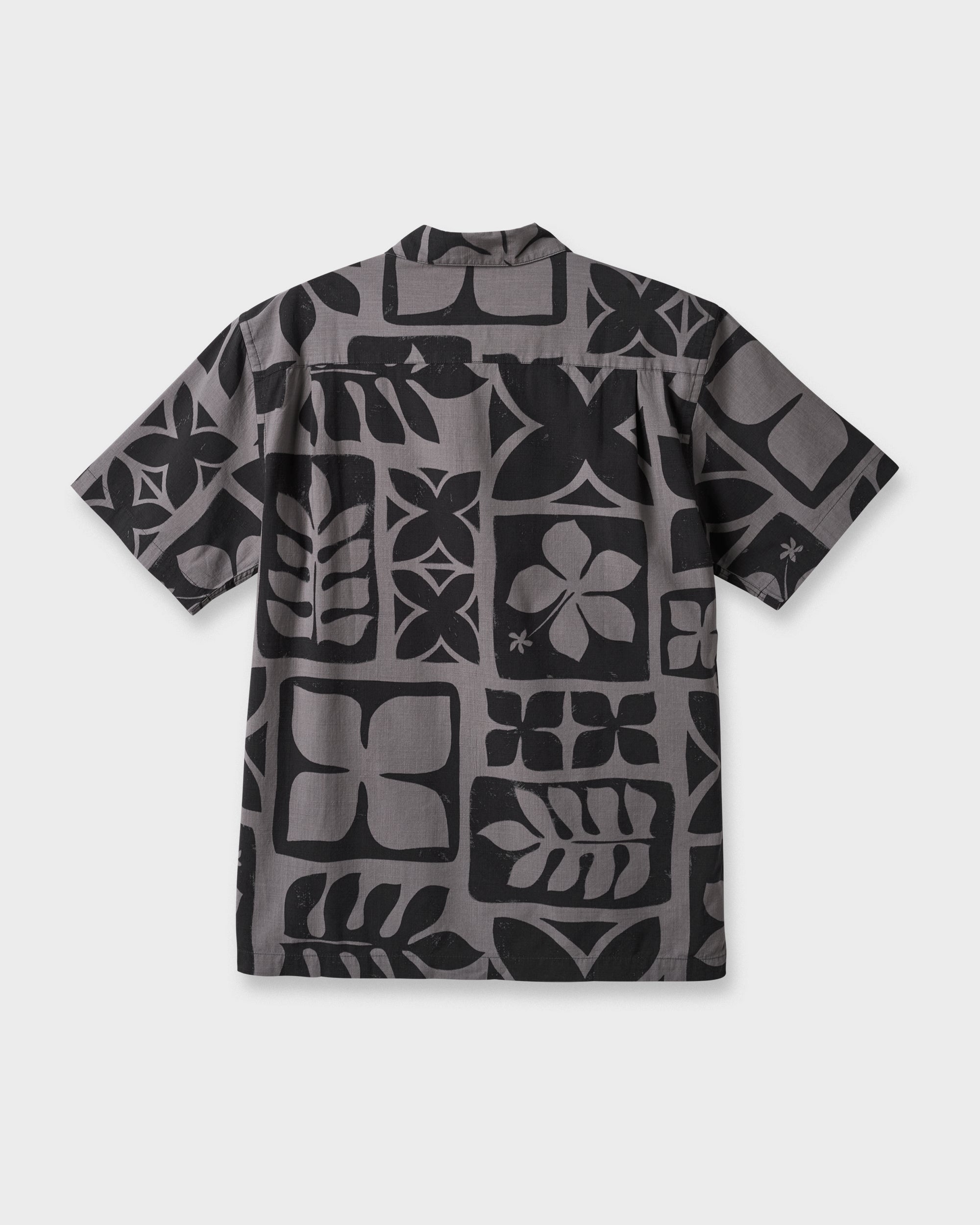 DSQUARED2 ハワイアン 総柄 ドッキング 半袖シャツ 48/L Waterman Tiki Island Shirt - Phantom | Quiksilver