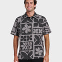 Waterman Tiki Island Shirt - Phantom