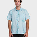 Waterman Mystic Fin Shirt - Sterling Blue