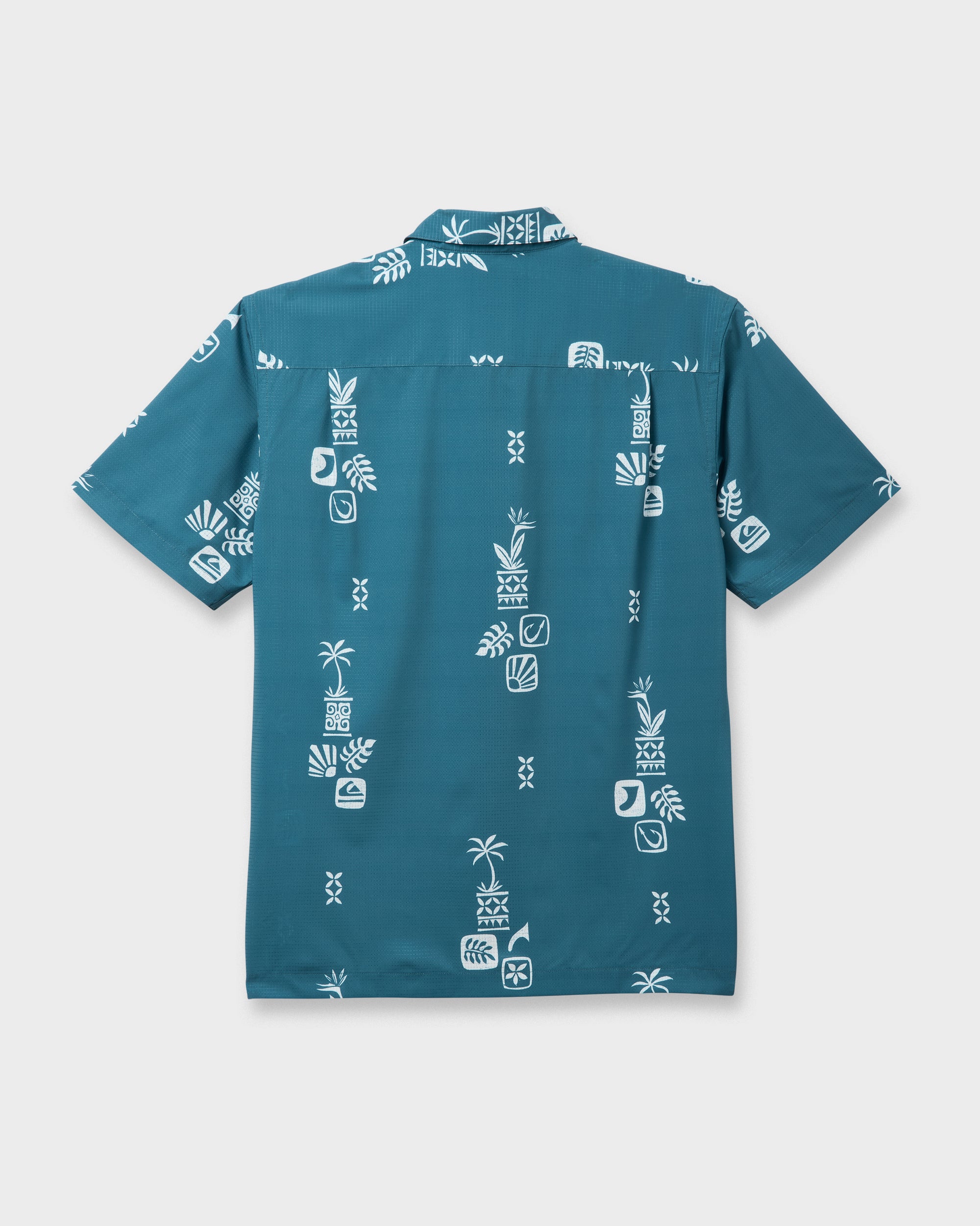 Waterman Mystic Fin Shirt - Real Teal | Quiksilver