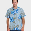 Waterman Tropical Dream Shirt - Sterling Blue