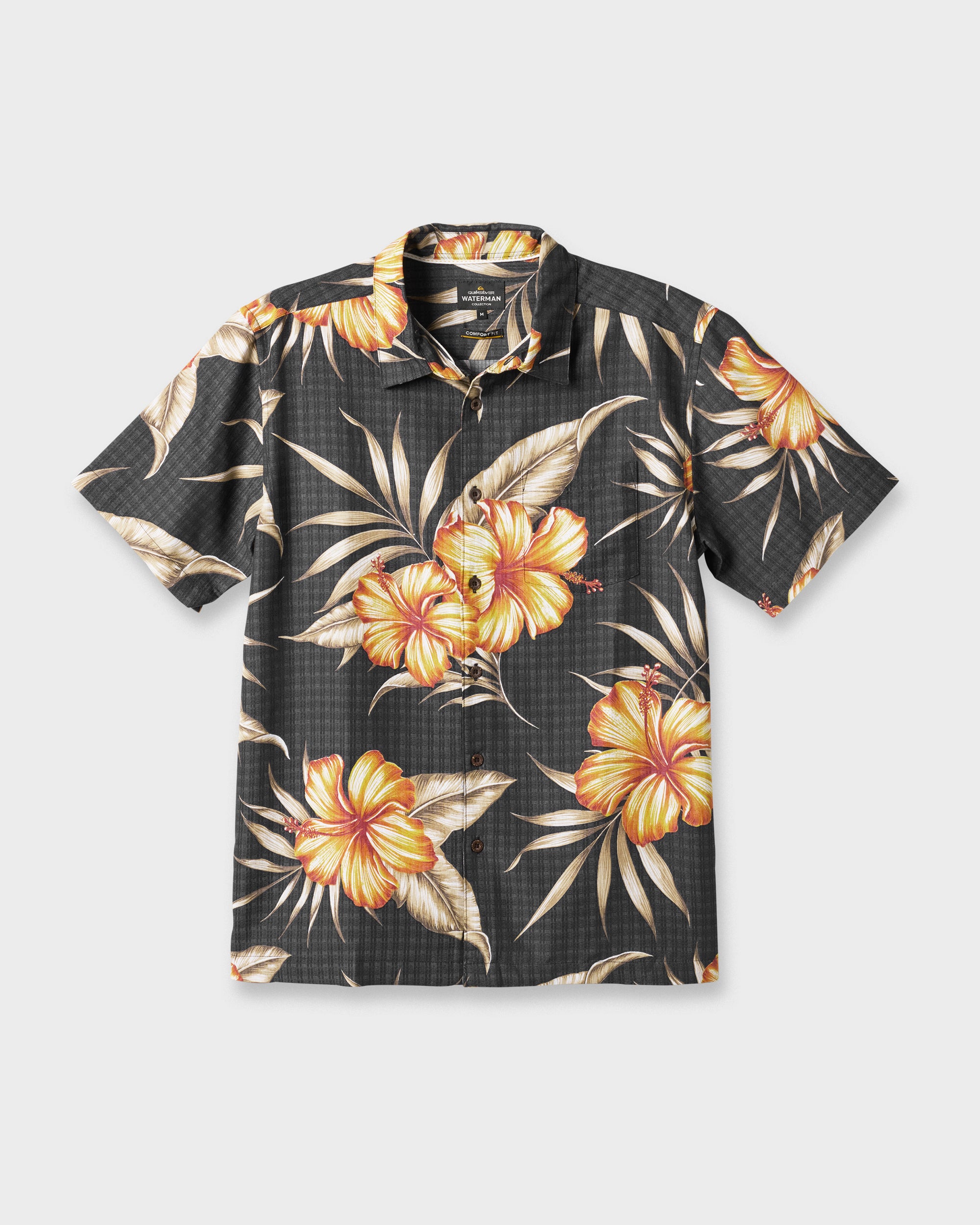 Waterman Tropical Dream Shirt - Black | Quiksilver