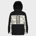 Boys Double Black Snow Jacket
