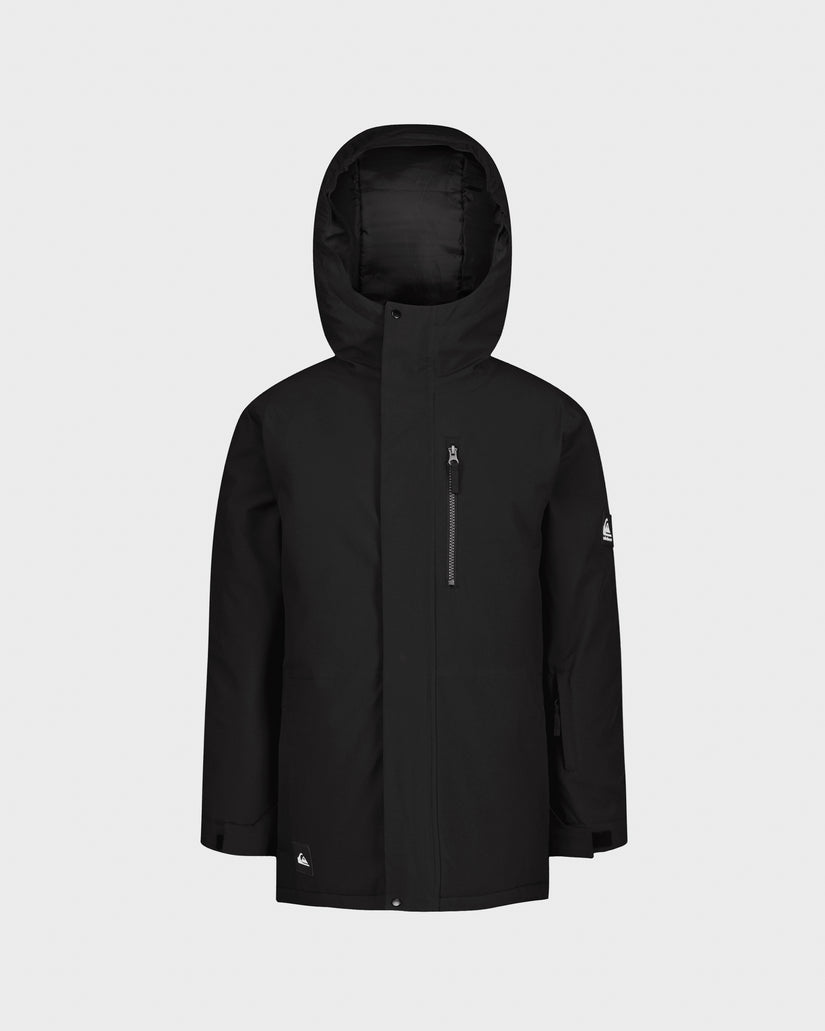 Boys Mission Solid Snow Jacket