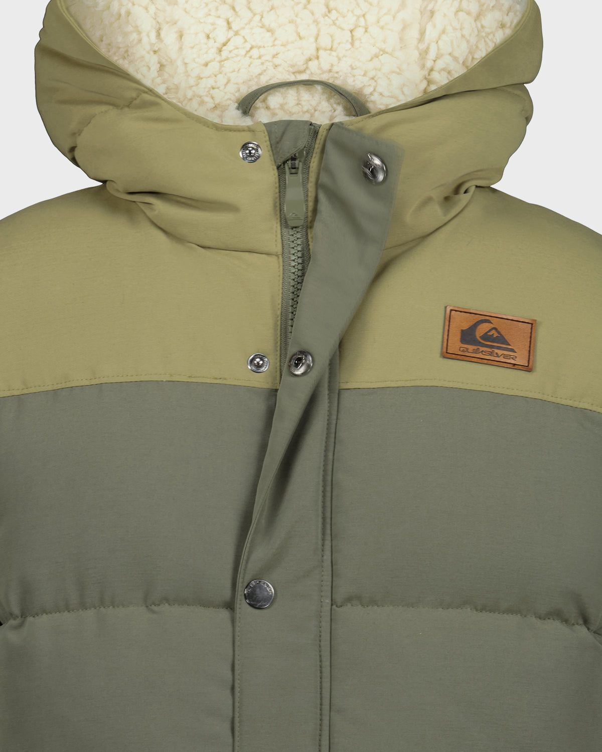 Boys Color Block Puffer Jacket