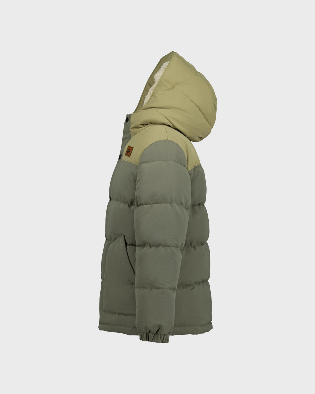 Boys Color Block Puffer Jacket