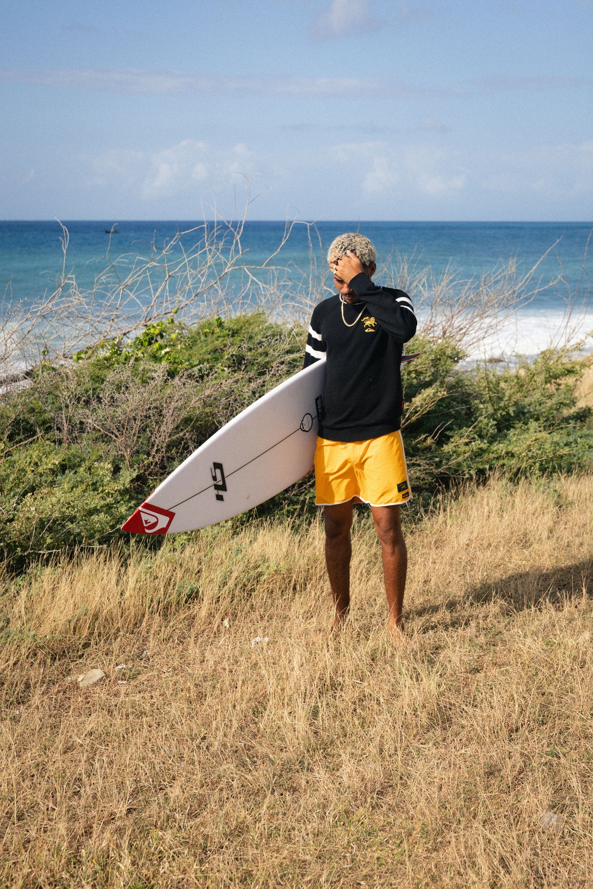 Bob Marley Scallop 16" Swim Trunks - Radiant Yellow