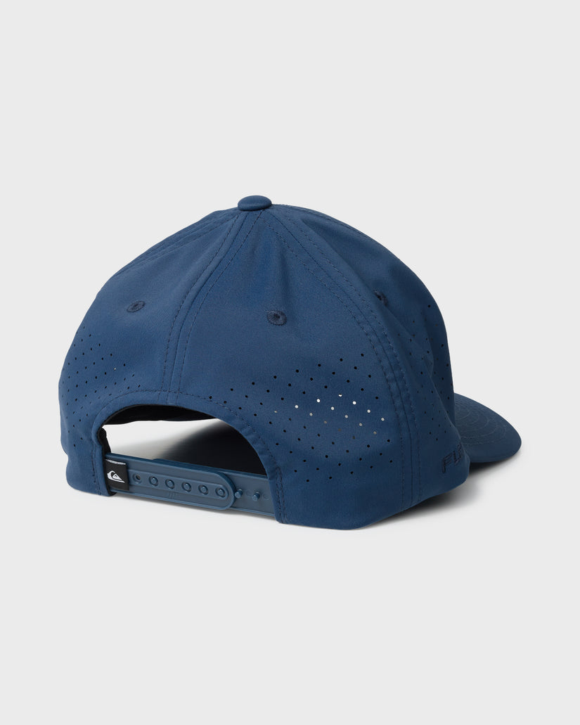 Beach Head Tech Fabric Snapback Hat - Dark Denim