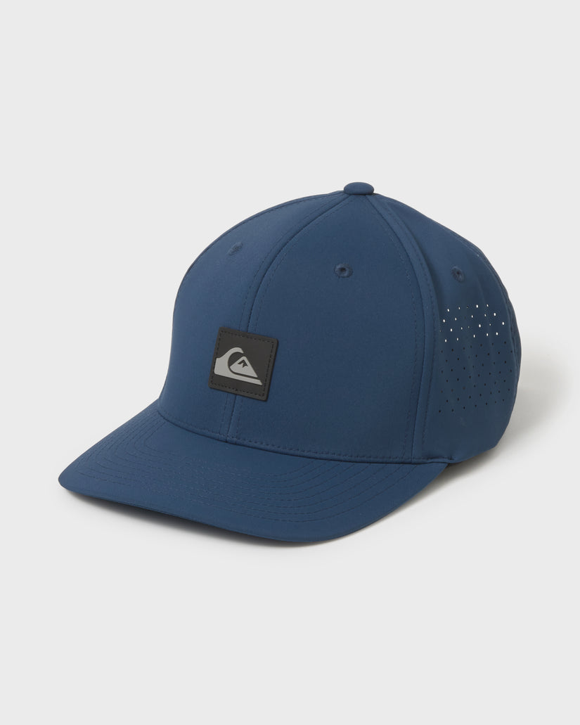 Beach Head Tech Fabric Snapback Hat - Dark Denim