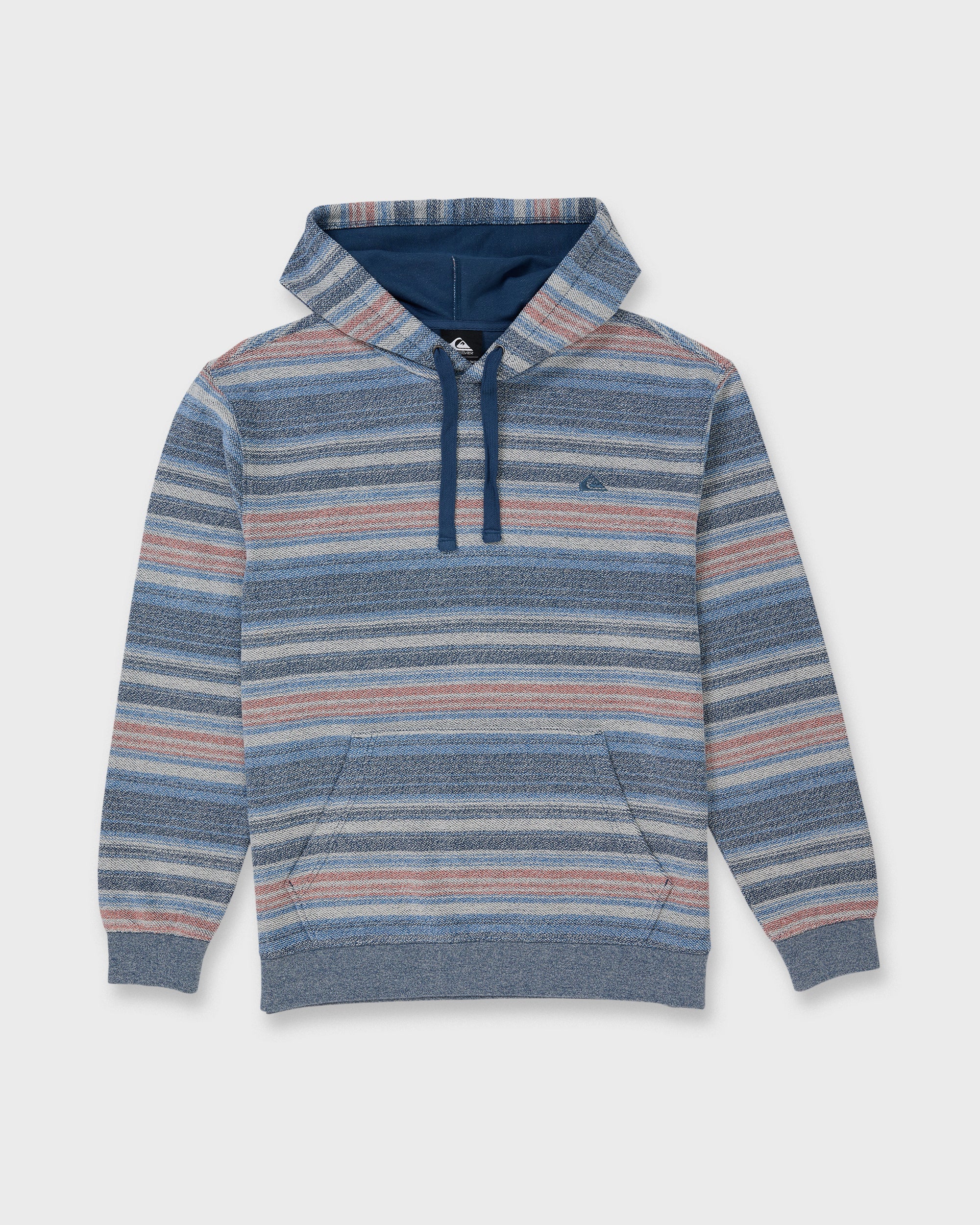 Great Otway Yarn-Dyed Stripe Pullover Hoodie - Dark Denim | Quiksilver