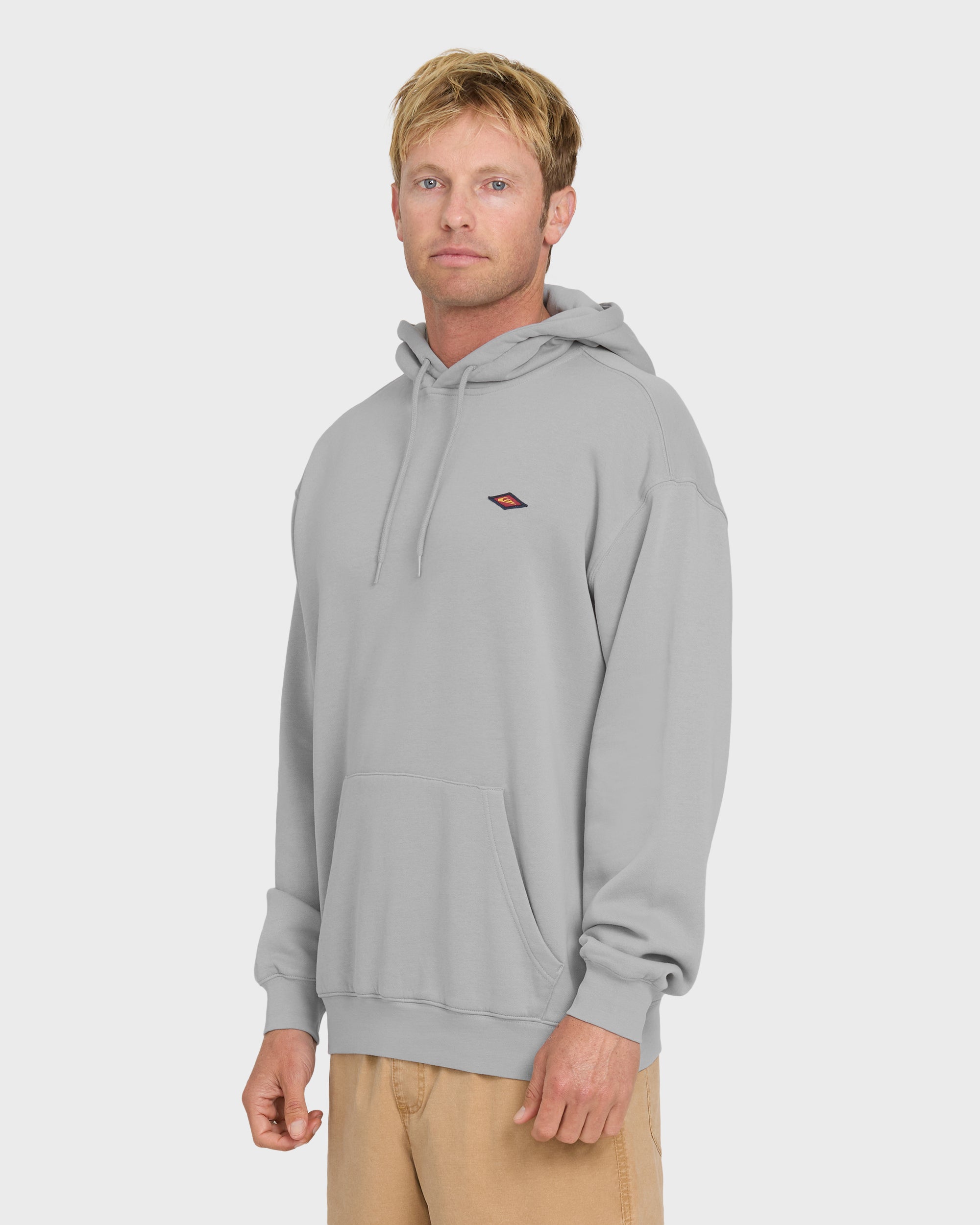 Quicksilver　ジャーセミ　L Saltwater Pullover Hoodie - Quarry | Quiksilver