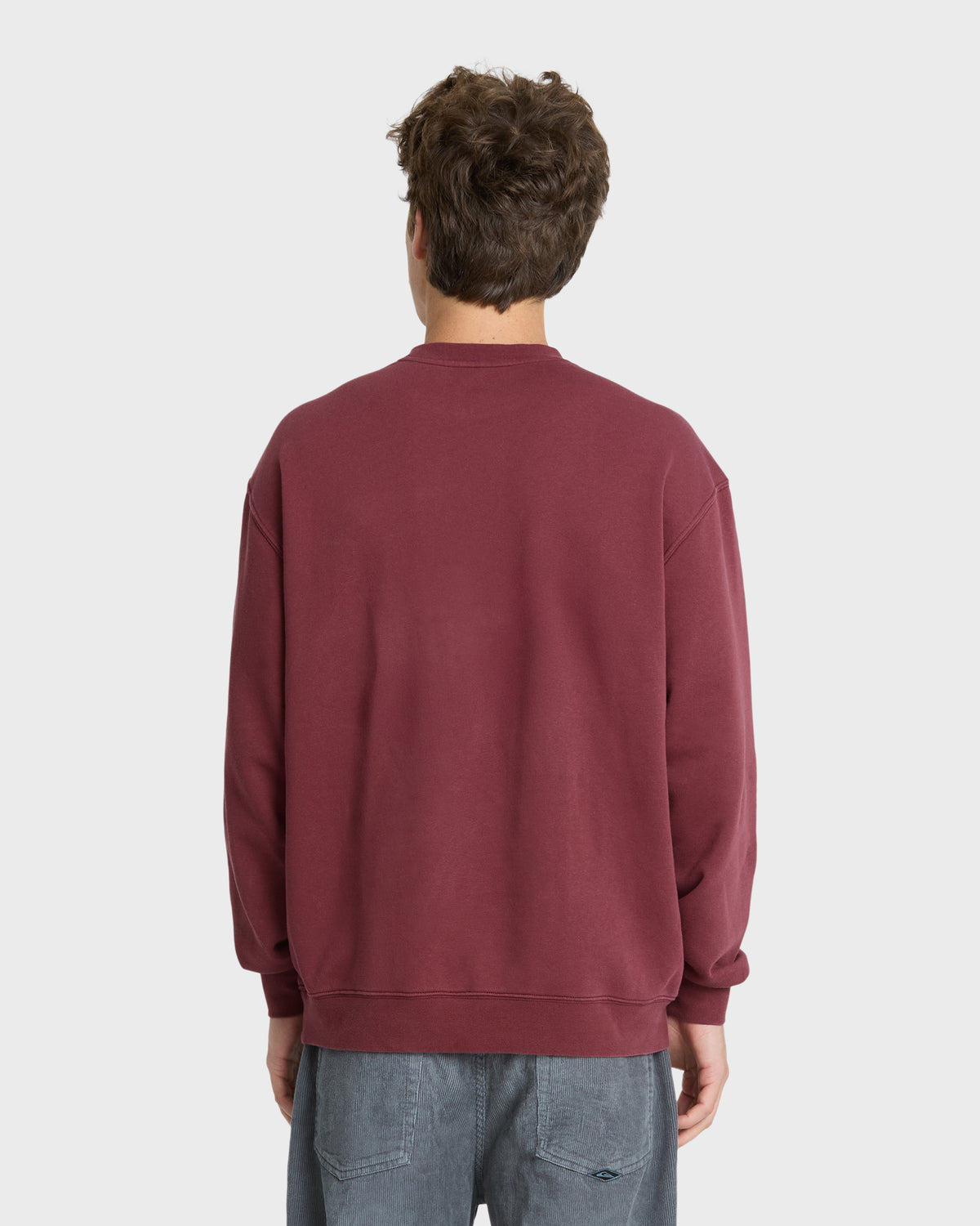Saltwater-Mineral-Wash-Crewneck-Sweatshirt-Oxblood-Red-2