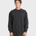 Saltwater Mineral Wash Crewneck Sweatshirt - Phantom