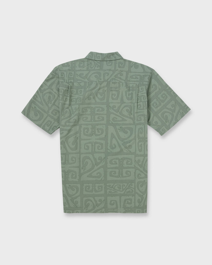 Waterman-Tiki-Beach-Short-Sleeve-Shirt-Lily-Pad-7