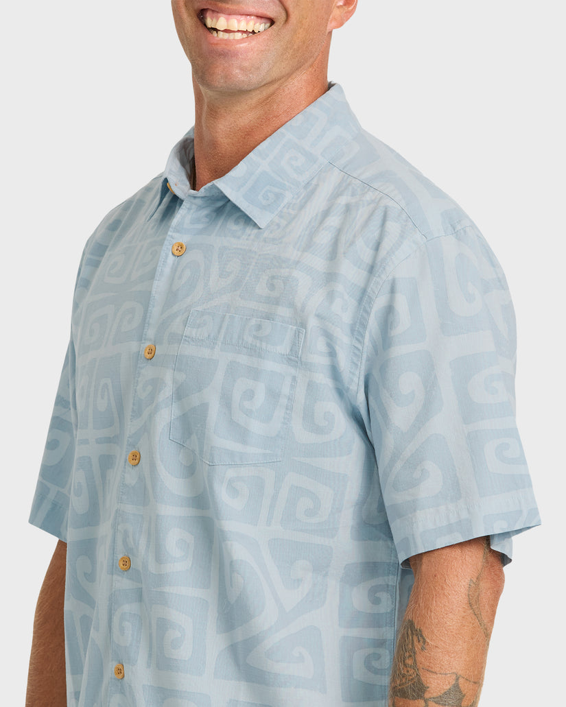 Waterman-Tiki-Beach-Short-Sleeve-Shirt-Skyway-5