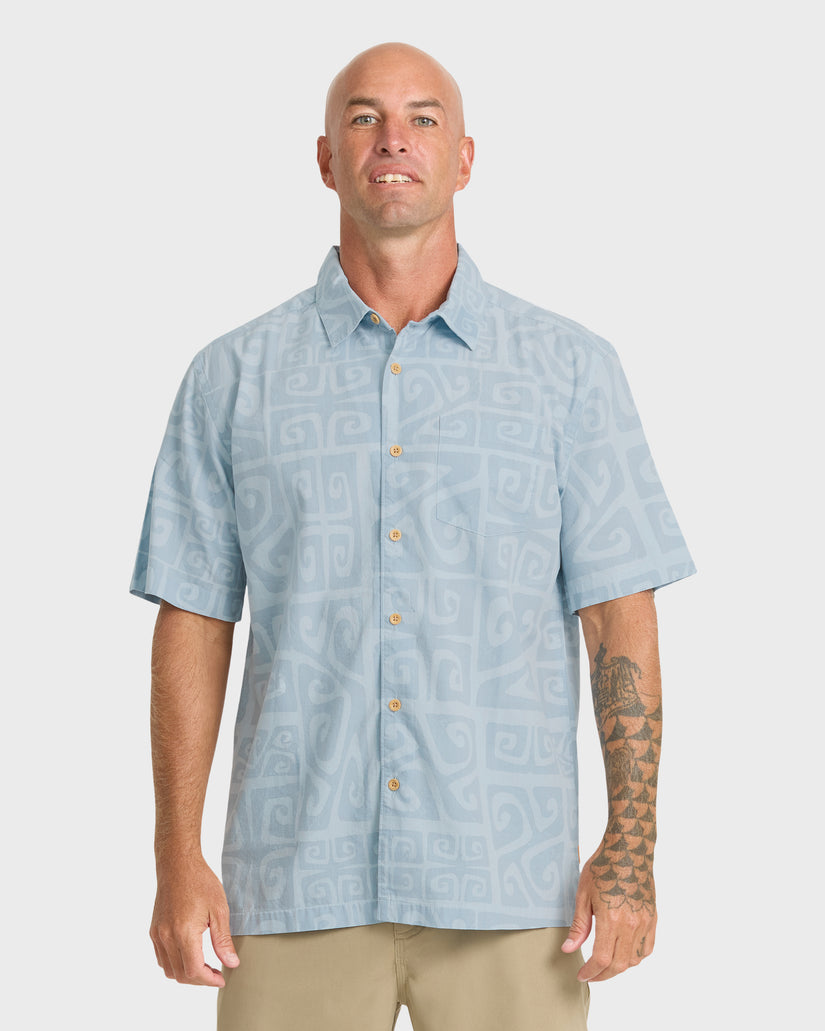 Waterman-Tiki-Beach-Short-Sleeve-Shirt-Skyway-1