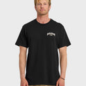 Diamond Arch Classic Short Sleeve T-Shirt - Black