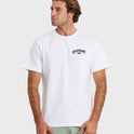 Diamond Arch Classic Short Sleeve T-Shirt - White