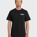 Thick To Thin Graphic Short Sleeve T-Shirt - Black