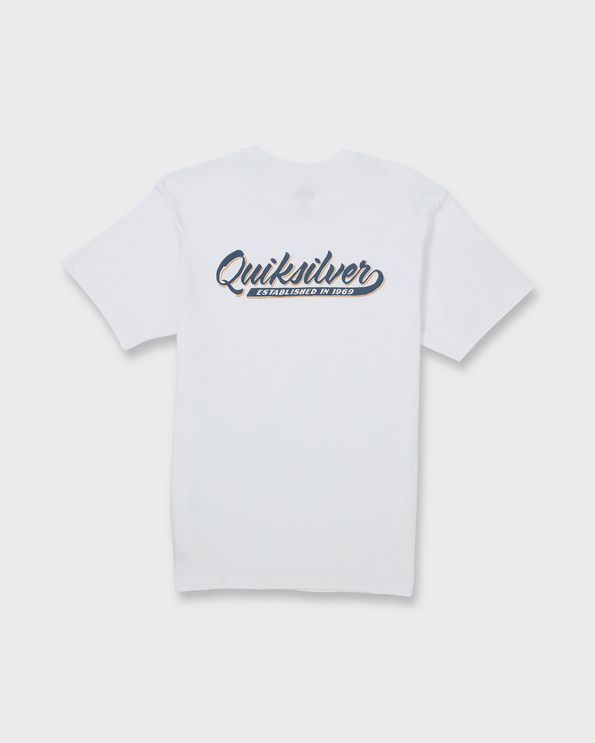 Thick To Thin Graphic Short Sleeve T-Shirt - White | Quiksilver