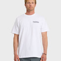 Thick To Thin Graphic Short Sleeve T-Shirt - White