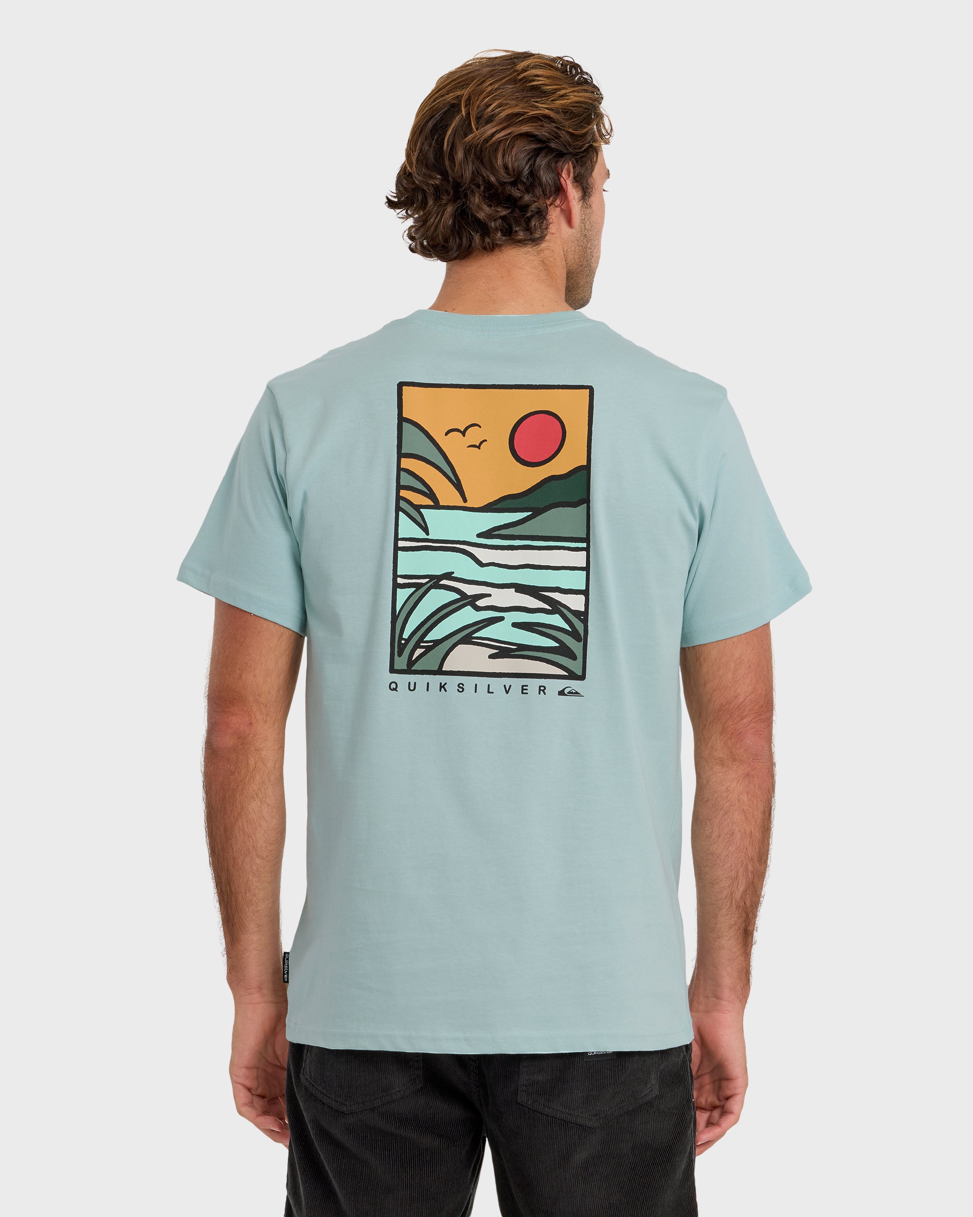 Happy Trails Short Sleeve T-Shirt - Blue Haze | Quiksilver