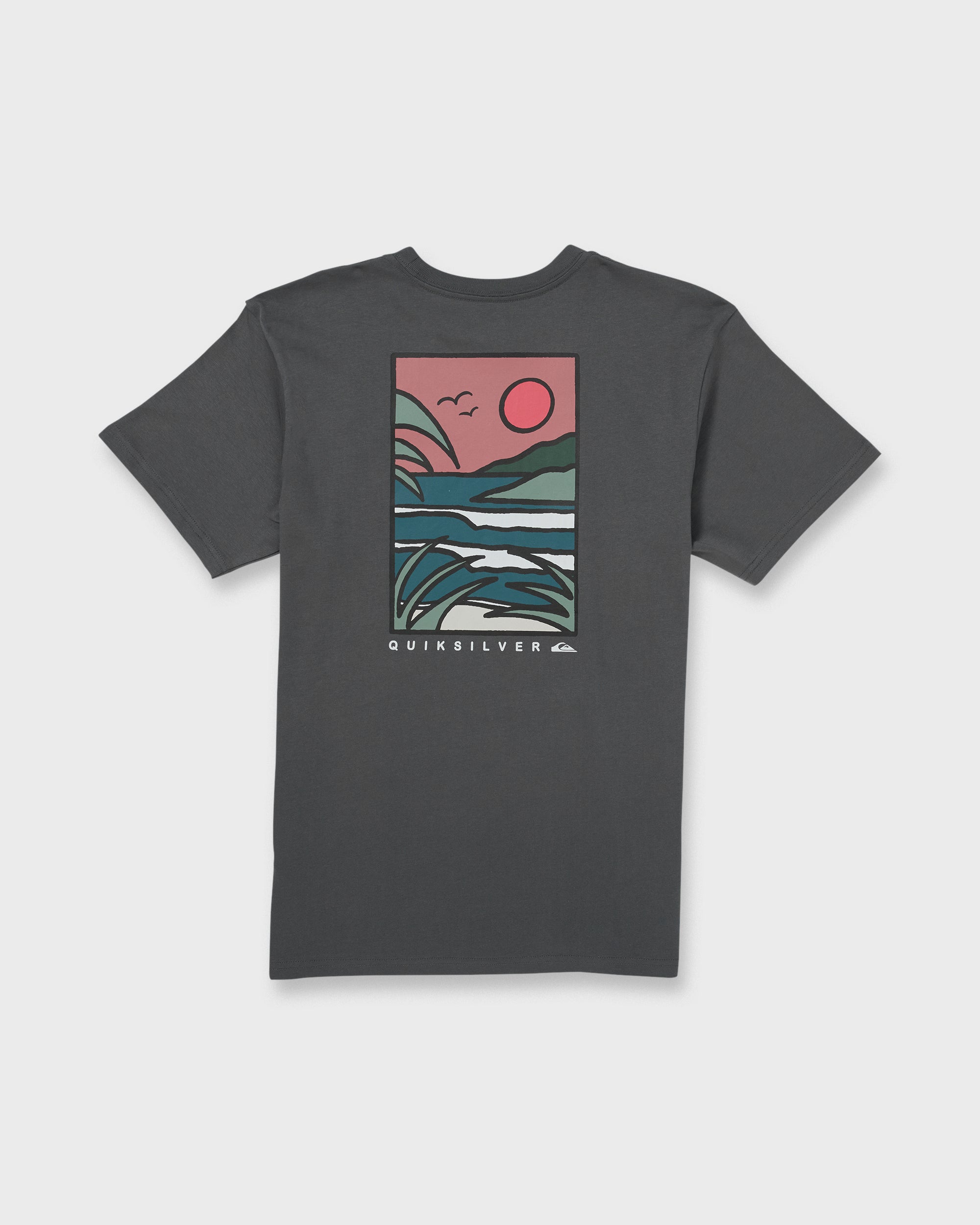 Happy Trails Short Sleeve T-Shirt - Iron Gate | Quiksilver