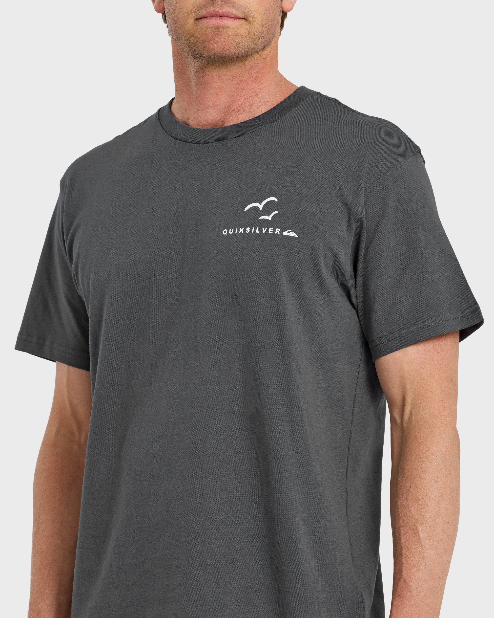 Happy Trails Short Sleeve T-Shirt - Iron Gate | Quiksilver