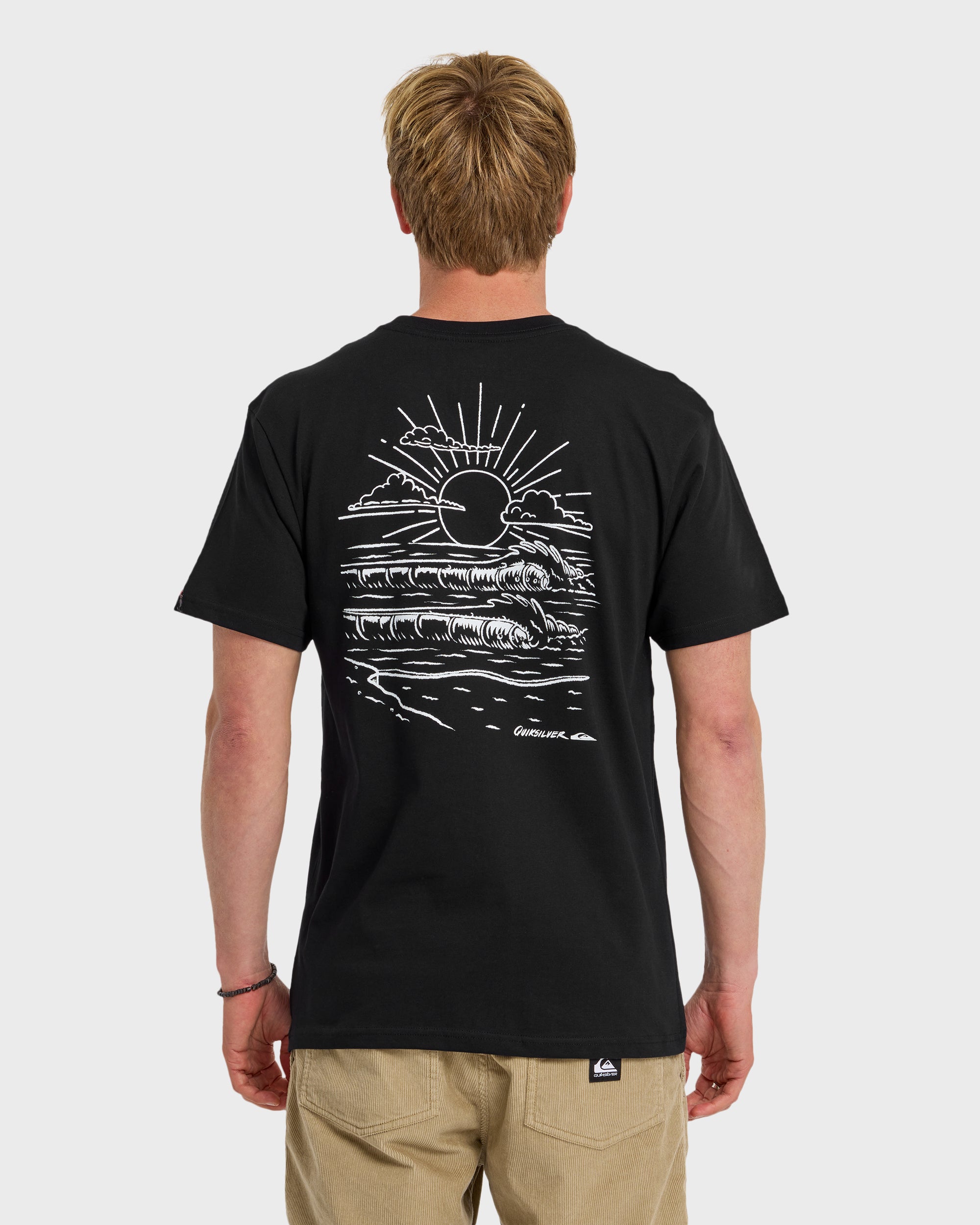 Black Vintage Graphic Tees | Quiksilver