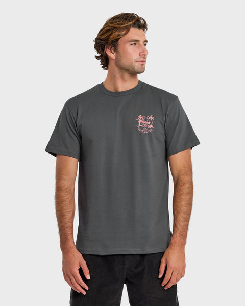 In The Wild Classic Short Sleeve T-Shirt - Iron Gate | Quiksilver