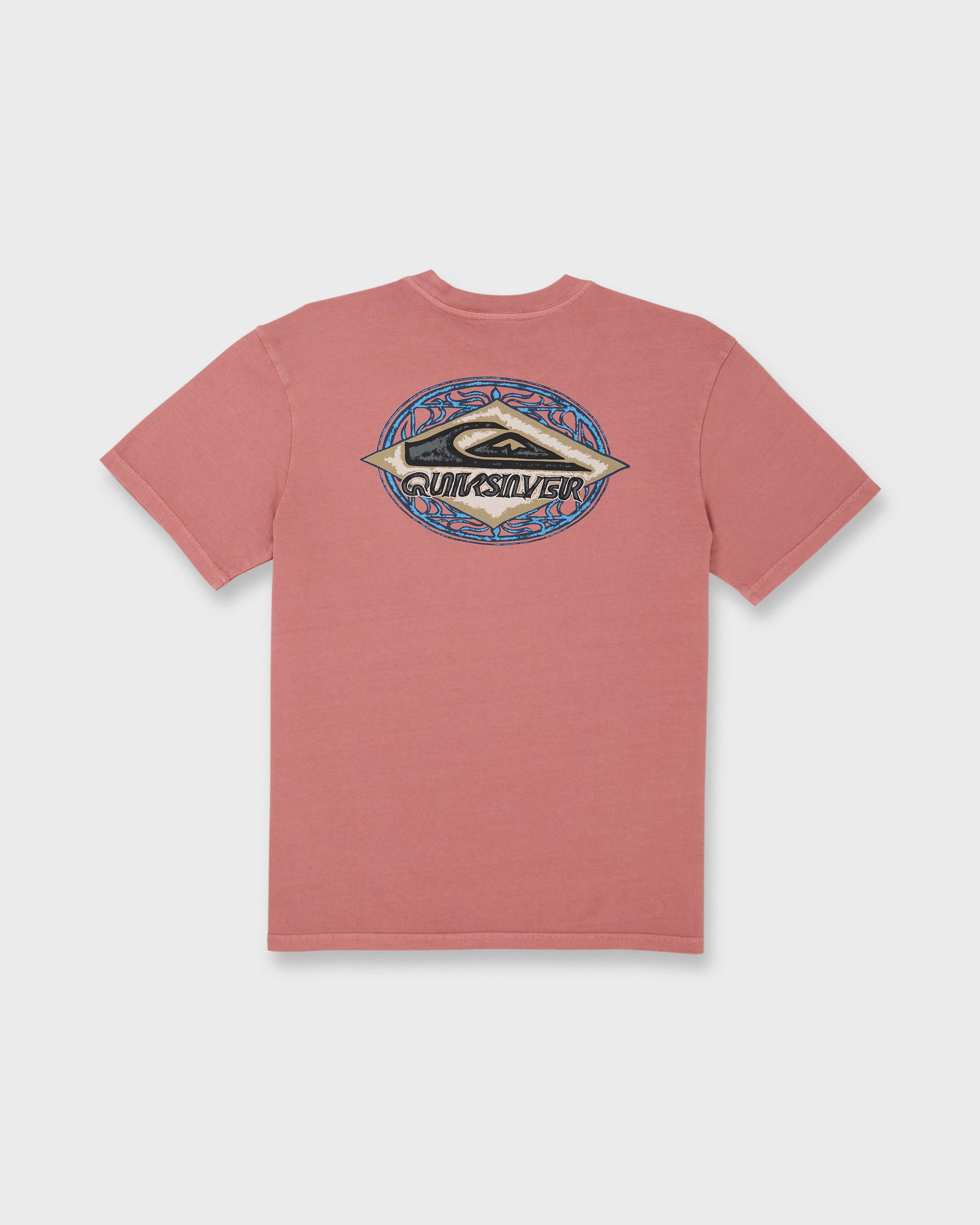 Foil Stamp Pigment-Dyed Short Sleeve T-Shirt - Desert Sand