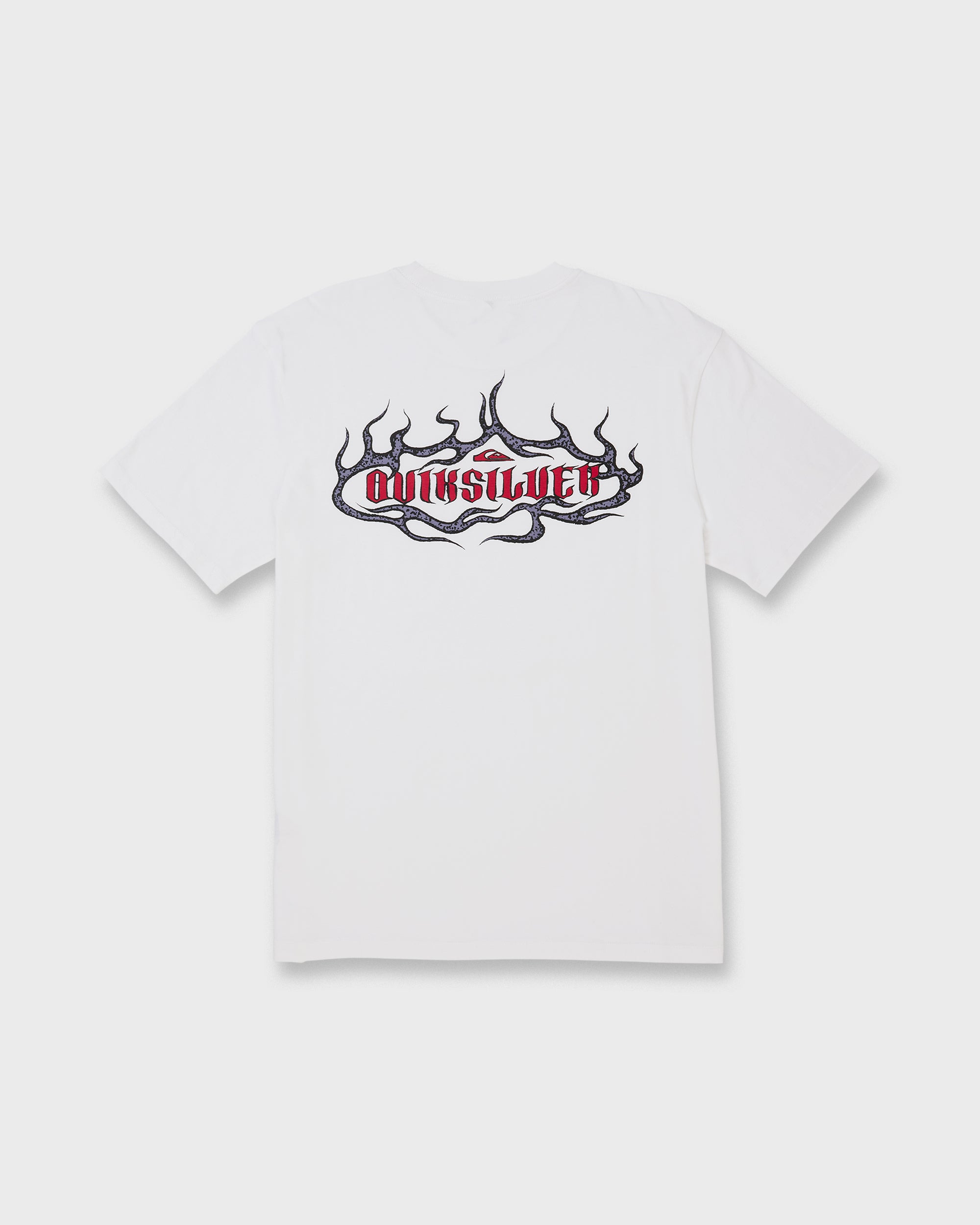 Dark Torch Pigment-Dyed Short Sleeve T-Shirt - White | Quiksilver