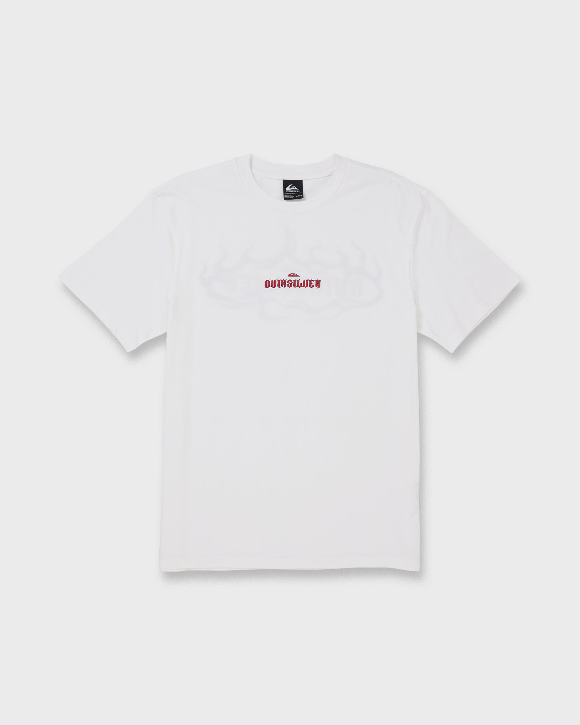 Dark Torch Pigment-Dyed Short Sleeve T-Shirt - White | Quiksilver