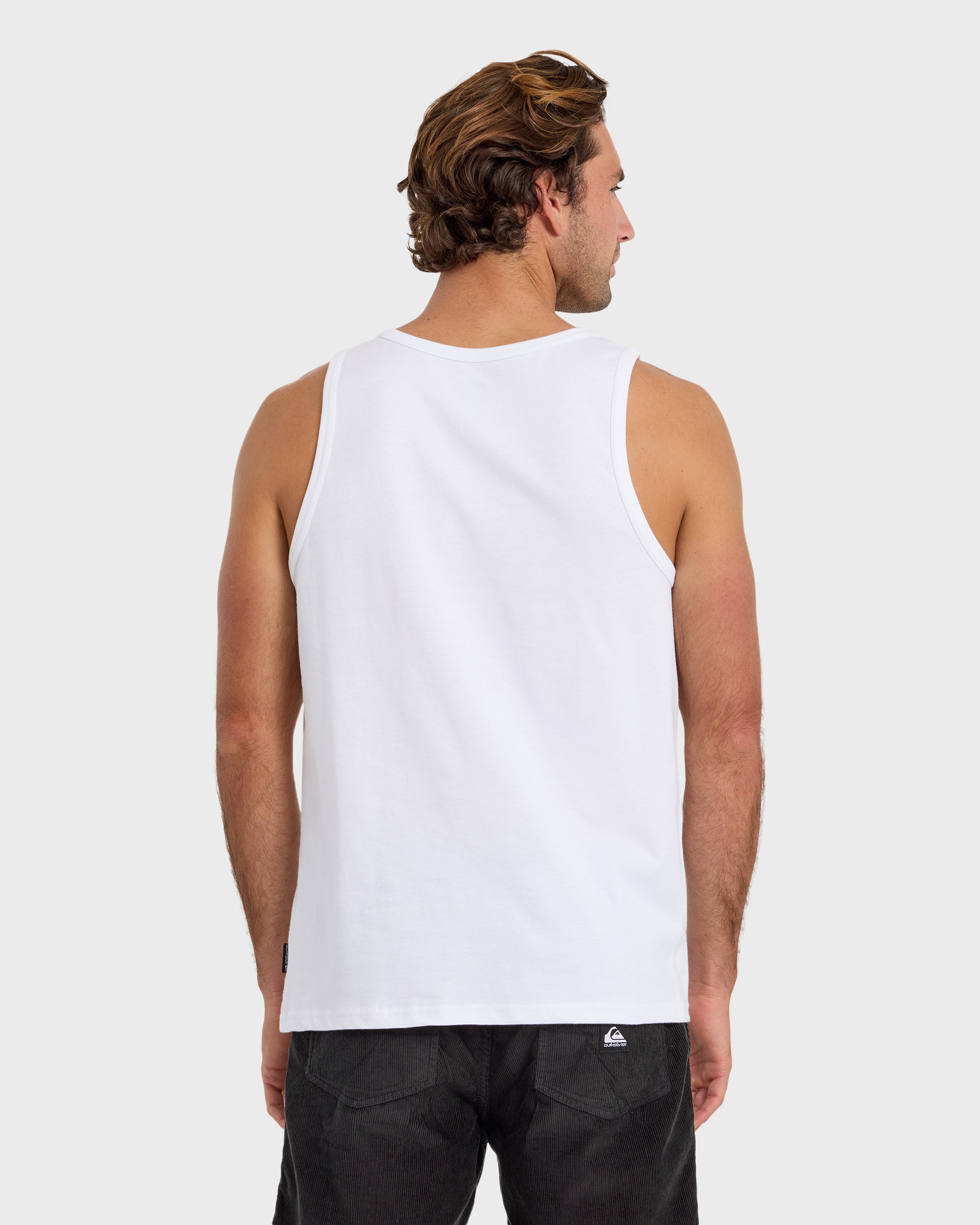 Floater Stripe Tank - White | Quiksilver