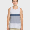 Tijuana Stripe Tank Top - White