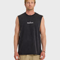 Dark Torch Acid Wash Oversized Tank - Phantom