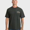 Waterman Off The Grid Sueded Short Sleeve T-Shirt - Phantom
